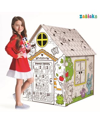 Дом-раскраска из картона «Мой домик» арт. СМЛ-98043-1-СМЛ0004062599