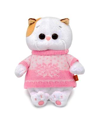 Мягкая игрушка «Кошечка Ли-Ли BABY» в свитере, 20 см арт. СМЛ-62713-1-СМЛ0004063124