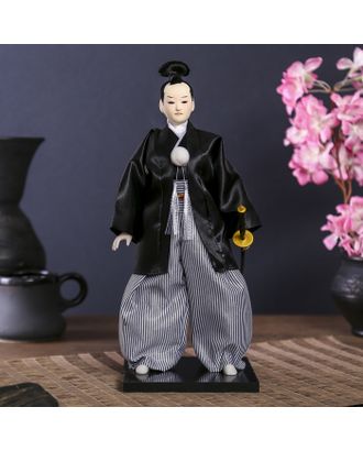 Кукла коллекционная "Самурай с саблей" 30х12,5х12,5 см арт. СМЛ-66464-1-СМЛ0004147027