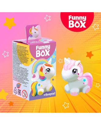 Набор для детей Funny Box «Пони», набор: радуга, инструкция, наклейки, МИКС арт. СМЛ-69628-1-СМЛ0004154947
