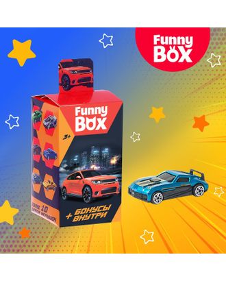 Набор для детей Funny Box «Машинка» Набор: инструкция, наклейки, МИКС арт. СМЛ-69633-1-СМЛ0004154952