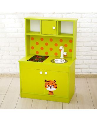 Игровая мебель «Кухонный гарнитур Тигрёнок», цвет зелёный арт. СМЛ-65526-1-СМЛ0004182387