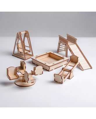 Кукольная мебель «Детская площадка» арт. СМЛ-81770-1-СМЛ0004276126