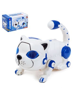 Игрушка-робот «Кошка», работает от батареек, световые и звуковые эффекты, МИКС арт. СМЛ-70105-1-СМЛ0004321742