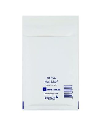 Крафт-конверт с воздушно-пузырьковой плёнкой Mail Lite, 11х16 см, белый арт. СМЛ-67508-1-СМЛ0004324268