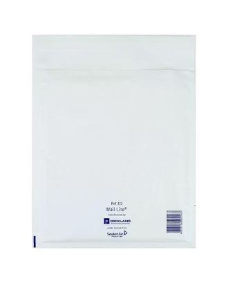 Крафт-конверт с воздушно-пузырьковой плёнкой Mail Lite, 22х26 см, белый арт. СМЛ-67514-1-СМЛ0004324276