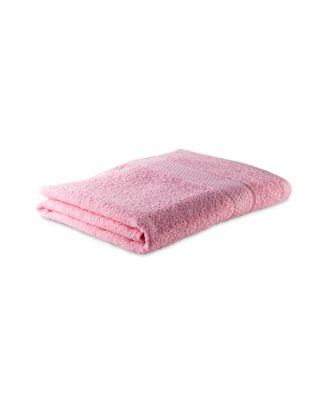 Полотенце махровое гладкокрашенное Эконом 30х60 см, розовый, хлопок 100%, 370г/м2 арт. СМЛ-34233-3-СМЛ4325833