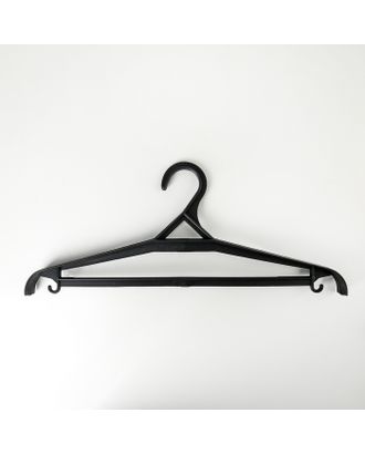 Вешалка-плечики для верхней одежды, размер 56-68, цвет чёрный арт. СМЛ-176267-3-СМЛ0004330150