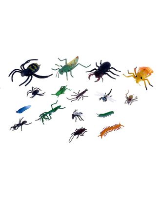 Набор насекомых «Жучки», 16 фигурок арт. СМЛ-69496-1-СМЛ0004343385