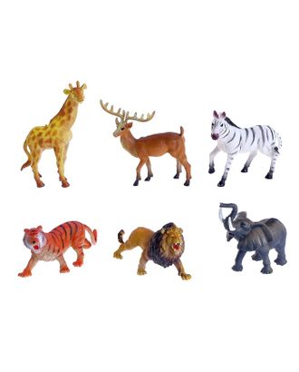 Набор животных «Загадочный мир животных», 6 фигурок арт. СМЛ-69497-1-СМЛ0004343387