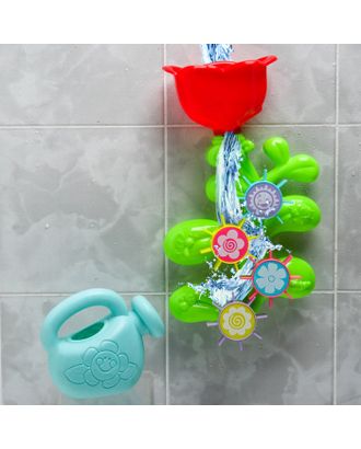 Набор игрушек для купания «Цветок - мельница» с лейкой арт. СМЛ-69451-1-СМЛ0004346652