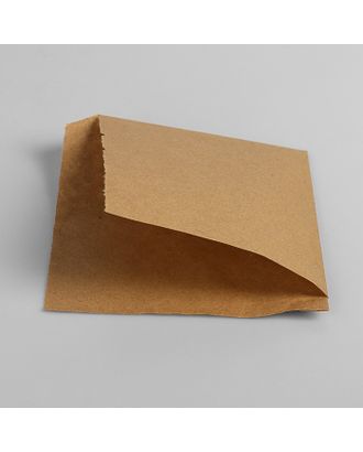 Пакет бумажный фасовочный, «Уголок», крафт, 16 х 17 см арт. СМЛ-99051-1-СМЛ0004352399