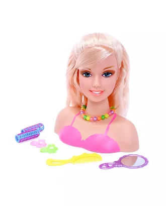 Купить Кукла-манекен для создания причёсок «Стилист» с аксессуарами, МИКС арт. СМЛ-70446-1-СМЛ0004370153 оптом в Казахстане