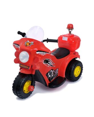 Электромобиль «Мотоцикл шерифа», цвет белый арт. СМЛ-98595-3-СМЛ0004378619