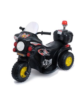 Электромобиль «Мотоцикл шерифа», цвет белый арт. СМЛ-98595-2-СМЛ0004378620