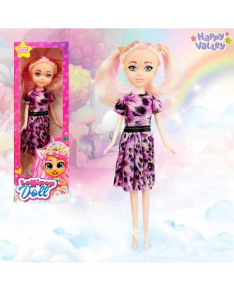 Кукла Lollipop doll цветные волосы, цвета МИКС арт. СМЛ-74663-1-СМЛ0004406617