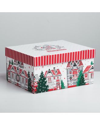 Складная коробка Sweet home, 30 × 24.5 × 15 см арт. СМЛ-68922-1-СМЛ0004410571