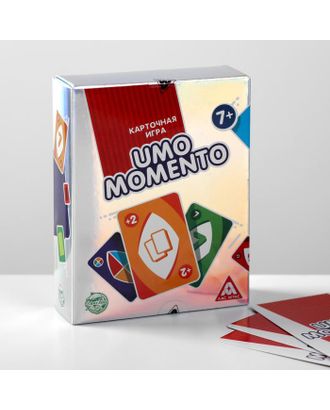 Настольная игра в сияющей упаковке «UMOmomento», 70 карт арт. СМЛ-72496-1-СМЛ0004431357