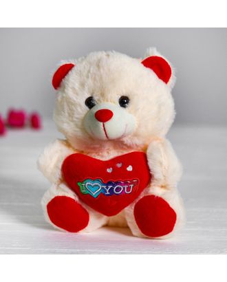 Мягкая игрушка «Мишка с сердцем» арт. СМЛ-72586-1-СМЛ0004471241
