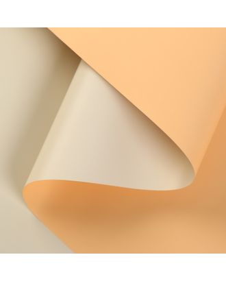 Пленка матовая для цветов двухсторонняя "Зефир", персиково-бежевый, 0,6 х 10 м арт. СМЛ-99098-1-СМЛ0004475802