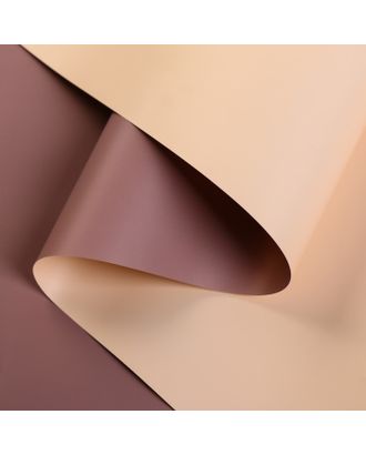 Пленка матовая для цветов двухсторонняя "Зефир", персиково-бежевый, 0,6 х 10 м арт. СМЛ-99098-6-СМЛ0004475803