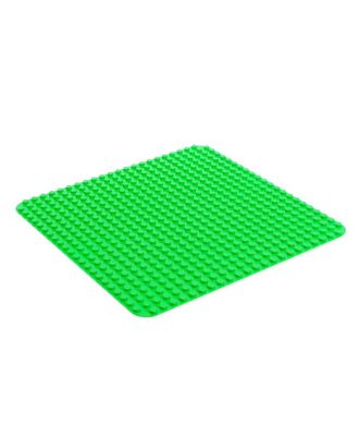 Пластина-основание для конструктора, 38,4*38,4 см, цвет зелёный арт. СМЛ-74114-1-СМЛ0004488587