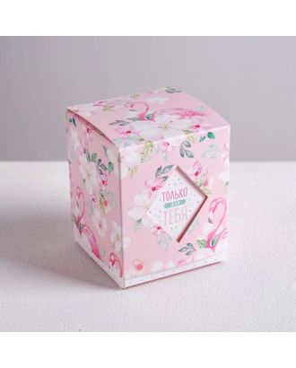 Бонбоньерка «Фламинго», 6 × 7 × 6 см 5шт арт. СМЛ-76943-1-СМЛ0004527035