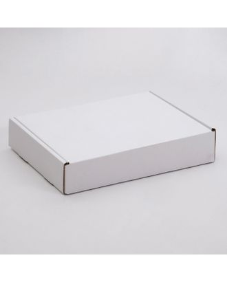 Упаковка для пирога, белая, 33,5 х 24 х 6 см арт. СМЛ-99247-1-СМЛ0004628488
