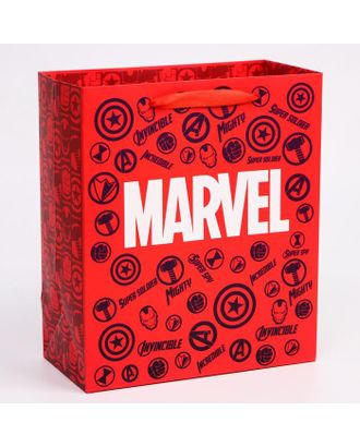 Пакет ламинат вертикальный "MARVEL", Мстители, 23х27х11,5 см арт. СМЛ-101032-1-СМЛ0004628765