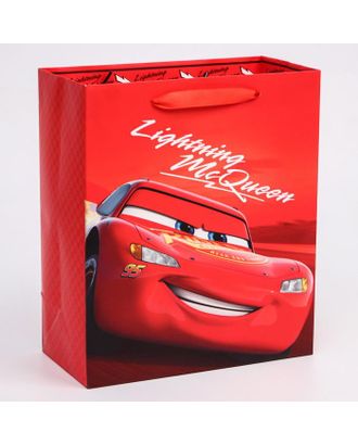 Пакет ламинат вертикальный "McQueen", Тачки, 31х40х11 см арт. СМЛ-101052-2-СМЛ0004628801