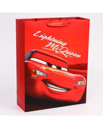 Пакет ламинат вертикальный "McQueen", Тачки, 31х40х11 см арт. СМЛ-101052-1-СМЛ0004628802