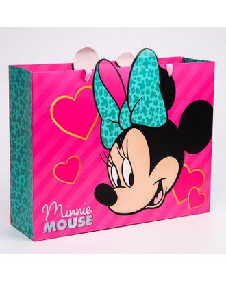 Пакет ламинат горизонтальный "Minnie Mouse", Минни Маус, 31х40х11 см арт. СМЛ-86831-1-СМЛ0004628831