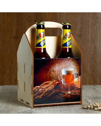 Ящик под пиво "Пивная кружка" зерно арт. СМЛ-74796-1-СМЛ0004667354