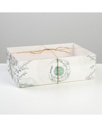 Коробка для капкейка «Для тебя», 23 × 16 × 7.5 см арт. СМЛ-86292-1-СМЛ0004675075