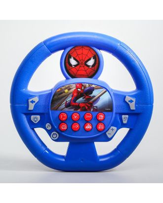 Музыкальный руль "Человек-паук", звук, работает от батареек, MARVEL арт. СМЛ-89084-1-СМЛ0004692363