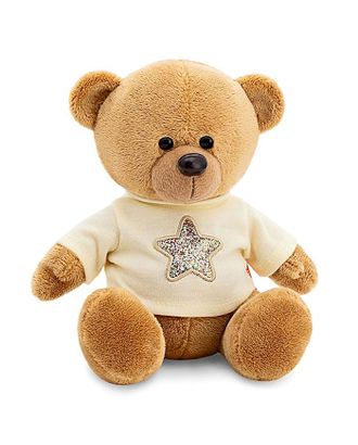 Мягкая игрушка «Медведь Топтыжкин» звезда, цвет коричневый 25 см арт. СМЛ-99821-1-СМЛ0004700201