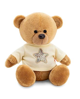 Мягкая игрушка «Медведь Топтыжкин» звезда, цвет коричневый 25 см арт. СМЛ-99821-2-СМЛ0004700207