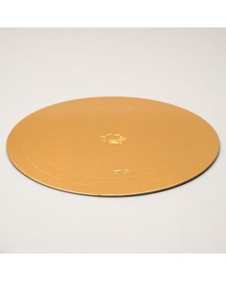 Подложка усиленная, 30 см, золото, 2,5 мм арт. СМЛ-99577-1-СМЛ0004727998