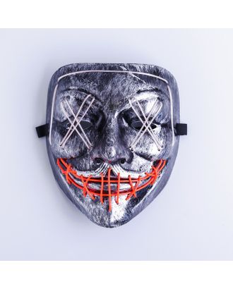 Карнавальная маска «Гай Фокс», световая арт. СМЛ-100585-2-СМЛ0004732080