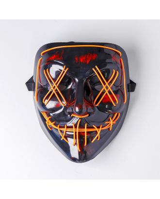 Карнавальная маска «Гай Фокс», световая арт. СМЛ-100585-4-СМЛ0004732082