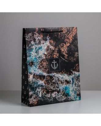 Пакет ламинированный вертикальный «Море», L 31 × 40 × 11,5 см арт. СМЛ-101116-1-СМЛ0004733783