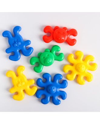 Развивающая игрушка «Собери цепочку», 6 элементов арт. СМЛ-87189-1-СМЛ0004754427