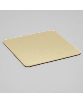 Подложка усиленная, прямоугольная, золото - кофе, 15 х 41 см, 3,2 мм арт. СМЛ-100019-3-СМЛ0004763511