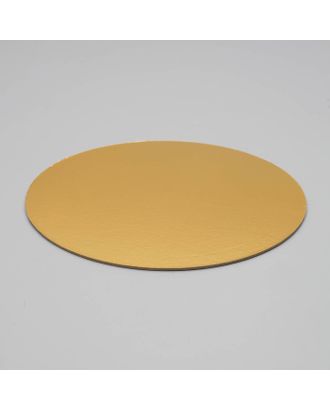 Подложка усиленная, золото - кофе, 22 см, 3,2 мм арт. СМЛ-99996-4-СМЛ0004763532