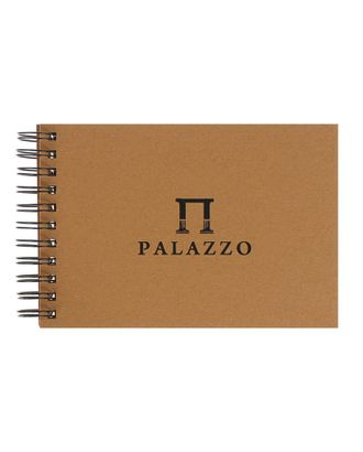 Блокнот-скетчбук А5, 35 листов на гребне Palazzo, блок крафт-бумага 200 г/м² арт. СМЛ-205910-1-СМЛ0004764661