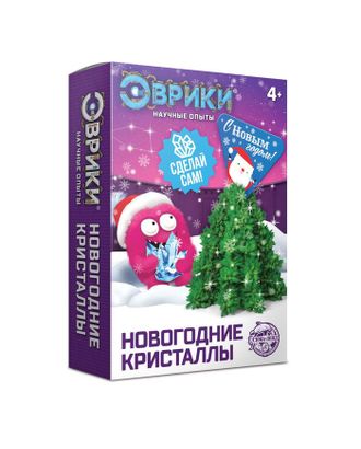 Набор для опытов «Чудесные кристаллы», С Новым годом арт. СМЛ-122662-1-СМЛ0004828448