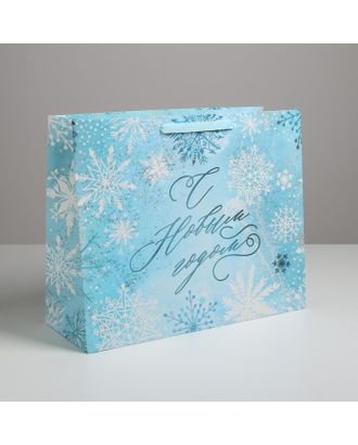 Пакет ламинированный горизонтальный «Морозный день», MS 23 × 18 × 10 см арт. СМЛ-101490-2-СМЛ0004843365