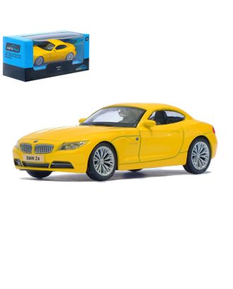 Машина металлическая BMW Z4, 1:43, цвет жёлтый арт. СМЛ-99973-1-СМЛ0004845377