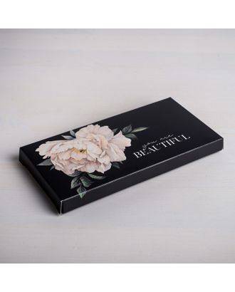 Коробка для шоколада You are Beautiful, 17,3 × 8,8 × 1,5 см арт. СМЛ-82337-1-СМЛ0004850553