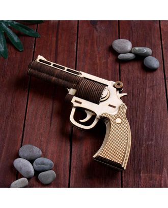 Сувенир деревянный пистолет "Револьвер" арт. СМЛ-105848-1-СМЛ0004874603